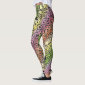 Doodle Pattern Leggings (Links)