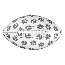 Doodle Paws, Dog Paws, Black Paws Football