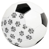 Doodle Paws, Dog Paws, Black Paws Fußball (Dreiviertel)