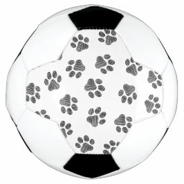 Doodle Paws, Dog Paws, Black Paws Fußball