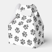 Doodle Paws, Dog Paws, Black Paws Geschenkschachtel (Rückseite)
