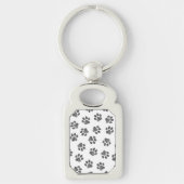 Doodle Paws, Dog Paws, Black Paws Schlüsselanhänger (Vorderseite)