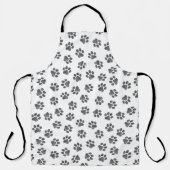 Doodle Paws, Dog Paws, Black Paws Schürze (Vorderseite)