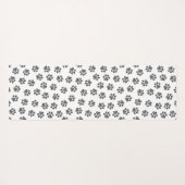 Doodle Paws, Dog Paws, Black Paws Yogamatte (Rückseite (Horizontal))