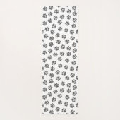 Doodle Paws, Dog Paws, Black Paws Yogamatte (Rückseite)