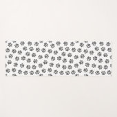 Doodle Paws, Dog Paws, Black Paws Yogamatte (Vorderseite (Horizontal))