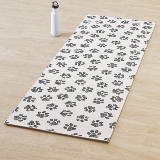 Doodle Paws, Dog Paws, Black Paws Yogamatte (Beispiel)