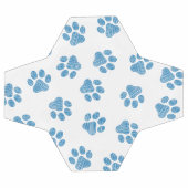 Doodle Paws, Dog Paws, Blue Paws Fußball (Flach)