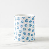 Doodle Paws, Dog Paws, Blue Paws Kaffeetasse (Mittel)
