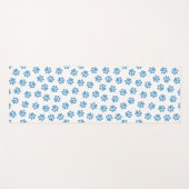 Doodle Paws, Dog Paws, Blue Paws Yogamatte (Vorderseite (Horizontal))