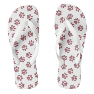 Doodle Paws, Dog Paws, Burgund Paws Badesandalen