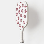 Doodle Paws, Dog Paws, Burgund Paws Pickleball Schläger (Links)