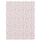 Doodle Paws, Dog Paws, Burgund Paws Tischdecke (Vorderseite)
