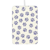 Doodle Paws, Hundepaws, blaue Paws, undurchsichtig Autolufterfrischer (Vorderseite)