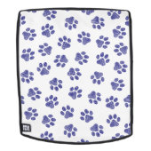 Doodle Paws, Hundepaws, blaue Paws, undurchsichtig Rucksack (Abnehmbare Front)