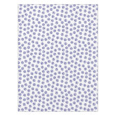 Doodle Paws, Hundepaws, blaue Paws, undurchsichtig Tischdecke (Vorderseite)