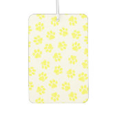 Doodle Paws, Hundepaws, gelbe Paare Autolufterfrischer (Vorderseite)