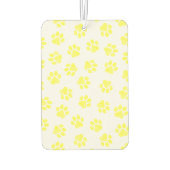 Doodle Paws, Hundepaws, gelbe Paare Autolufterfrischer (Rückseite)