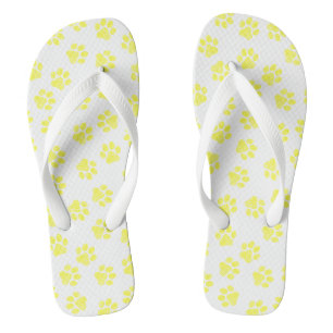 Doodle Paws, Hundepaws, gelbe Paare Badesandalen