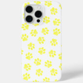 Doodle Paws, Hundepaws, gelbe Paare Case-Mate iPhone Hülle (Rückseite)