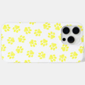 Doodle Paws, Hundepaws, gelbe Paare Case-Mate iPhone Hülle (Rückseite (Horizontal))