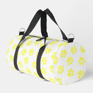 Doodle Paws, Hundepaws, gelbe Paare Duffle Bag