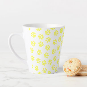 Doodle Paws, Hundepaws, gelbe Paare Milchtasse