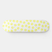 Doodle Paws, Hundepaws, gelbe Paare Skateboard (Horizontal)