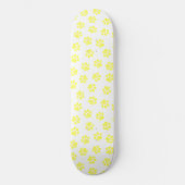 Doodle Paws, Hundepaws, gelbe Paare Skateboard (Vorderseite)