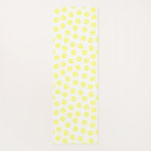 Doodle Paws, Hundepaws, gelbe Paare Yogamatte (Rückseite)