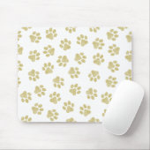 Doodle Paws, Hundepaws, Goldpaare Mousepad (Mit Mouse)