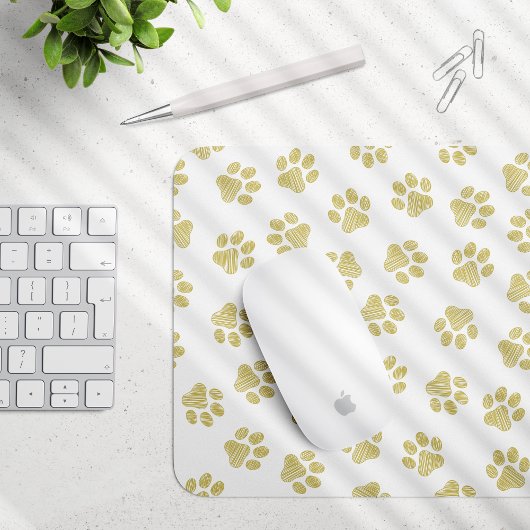 Doodle Paws, Hundepaws, Goldpaare Mousepad