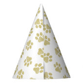 Doodle Paws, Hundepaws, Goldpaare Partyhütchen (Rückseite)