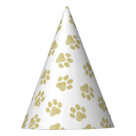 Doodle Paws, Hundepaws, Goldpaare Partyhütchen