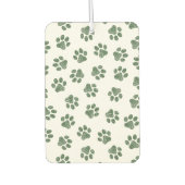 Doodle Paws, Hundepaws, grüne Paws Autolufterfrischer (Vorderseite)