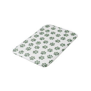 Doodle Paws, Hundepaws, grüne Paws Badematte