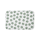 Doodle Paws, Hundepaws, grüne Paws Badematte (Vorderseite)