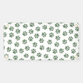 Doodle Paws, Hundepaws, grüne Paws Banner (Horizontal)
