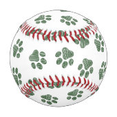 Doodle Paws, Hundepaws, grüne Paws Baseball (Vorderseite)
