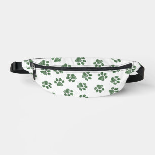 Doodle Paws, Hundepaws, grüne Paws Bauchtasche