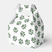 Doodle Paws, Hundepaws, grüne Paws Geschenkschachtel (Vorderseite)