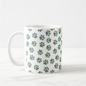 Doodle Paws, Hundepaws, grüne Paws Kaffeetasse (Links)