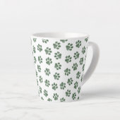 Doodle Paws, Hundepaws, grüne Paws Milchtasse (Rechte Ecke)