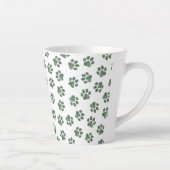 Doodle Paws, Hundepaws, grüne Paws Milchtasse (Rechts)