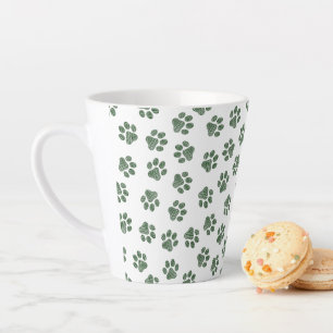 Doodle Paws, Hundepaws, grüne Paws Milchtasse