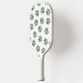 Doodle Paws, Hundepaws, grüne Paws Pickleball Schläger (Links)