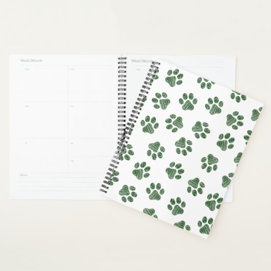 Doodle Paws, Hundepaws, grüne Paws Planer (Anzeige)