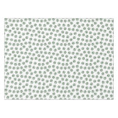 Doodle Paws, Hundepaws, grüne Paws Tischdecke (Vorderseite (Horizontal))