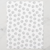 Doodle Paws, Hundepaws, Katzenpaws, schwarze Paws Flyer (Vorne)