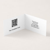 Doodle Paws, Hundepaws, Katzenpaws, schwarze Paws Visitenkarten (Innenseite)